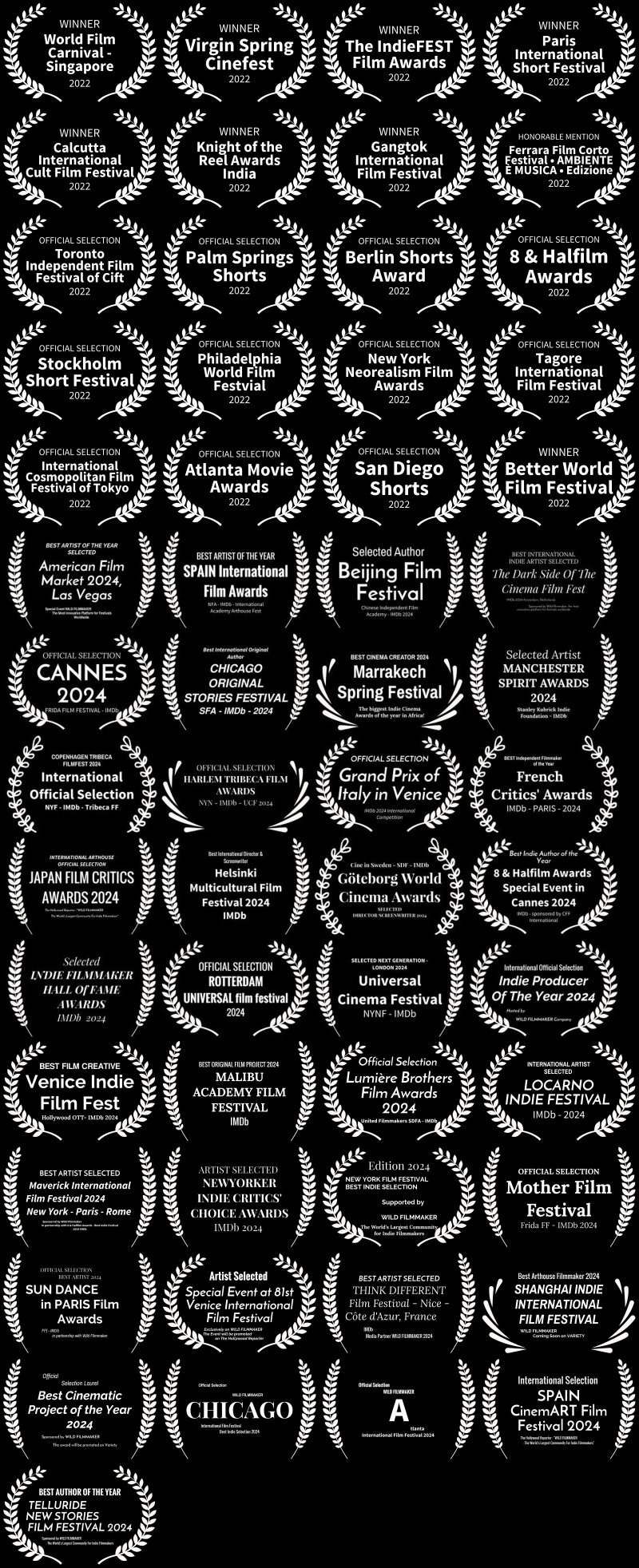 2022-2024 Laurels (57x)